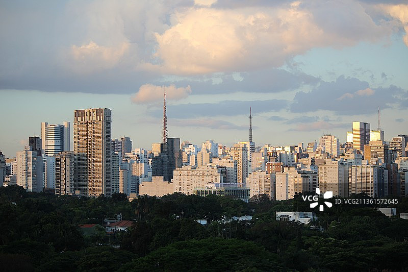 巴西雅尔丁斯城市建筑景观图片素材