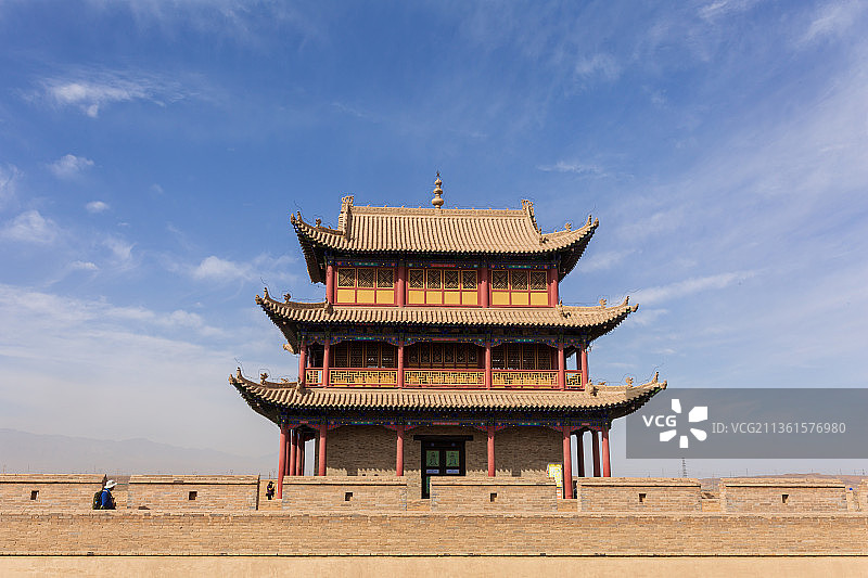 嘉峪关雄关广场图片素材