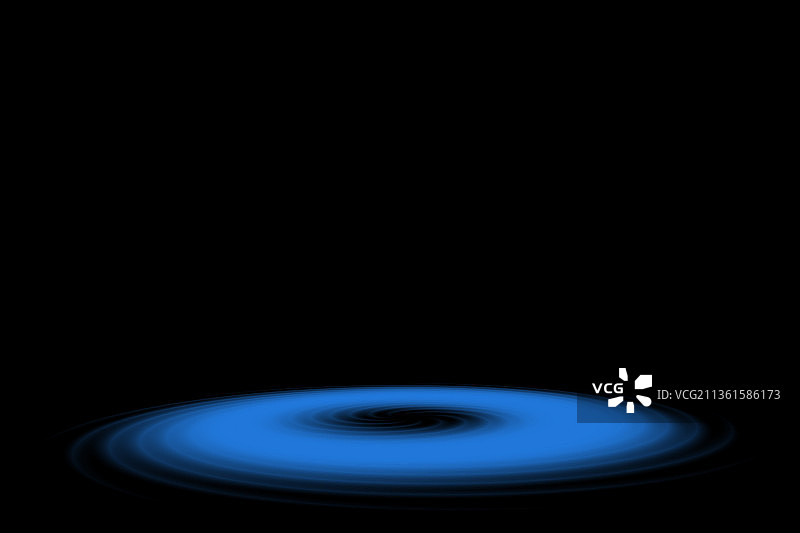 蓝色的螺旋旋涡图片素材