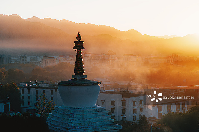 西藏自然风光风貌风景图片素材