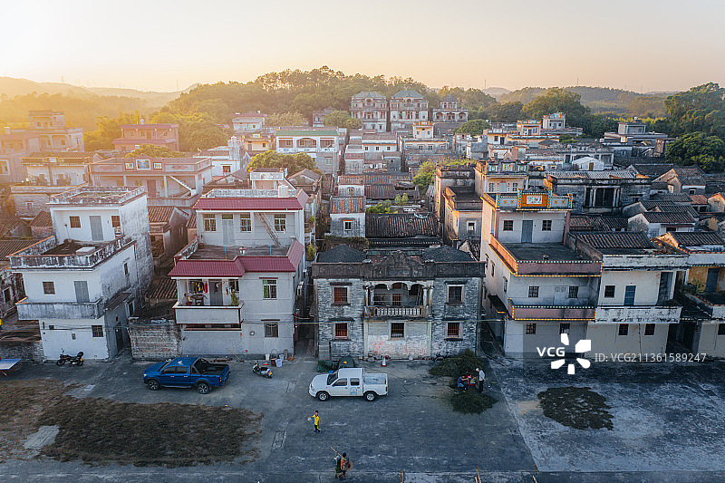 开平城市风光风景风貌图片素材