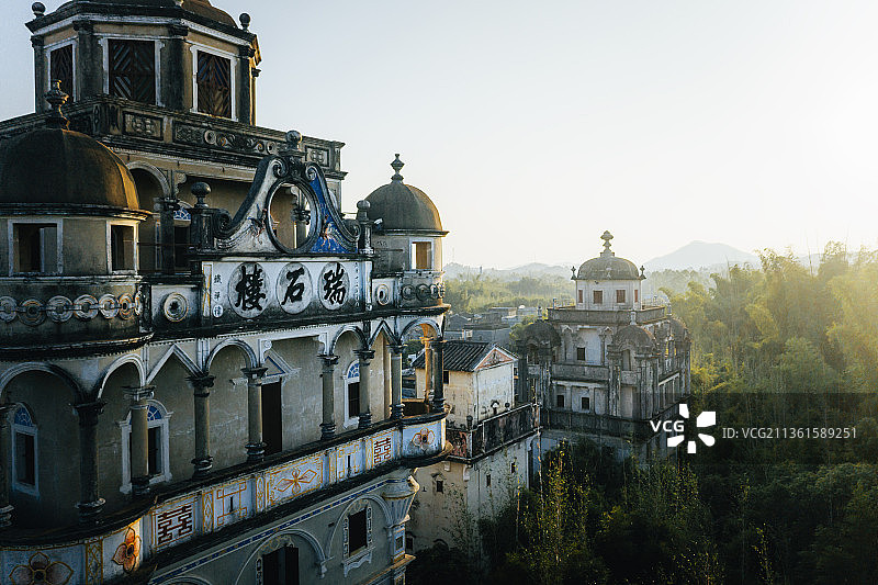 开平城市风光风景风貌图片素材