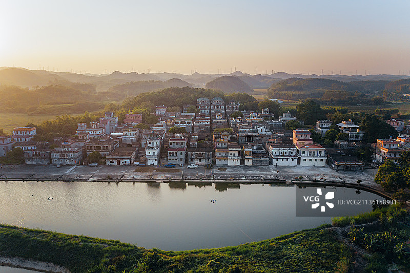 开平城市风光风景风貌图片素材