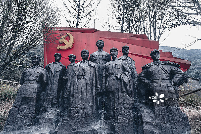 广西猫儿山红色长征之路图片素材