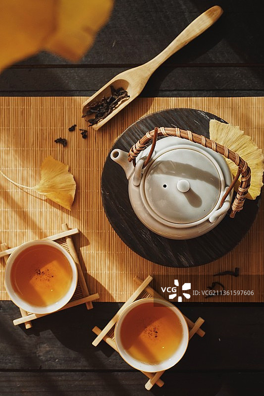 茶叶茶艺大红袍图片素材