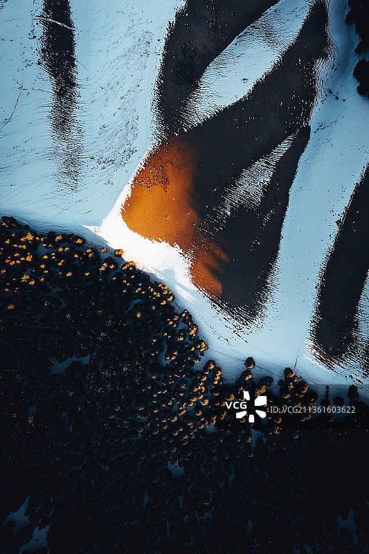 新疆自然风光风貌图片素材