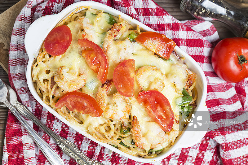 海鲜意大利面图片素材