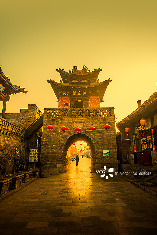 平遥古城图片素材