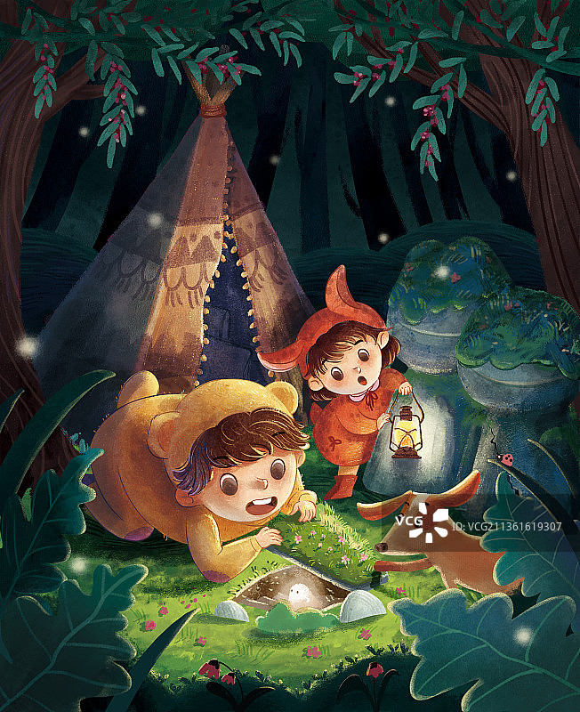 露营奇遇记图片素材