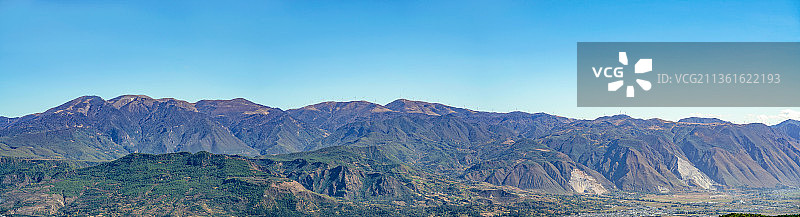 大理苍山全景图片素材