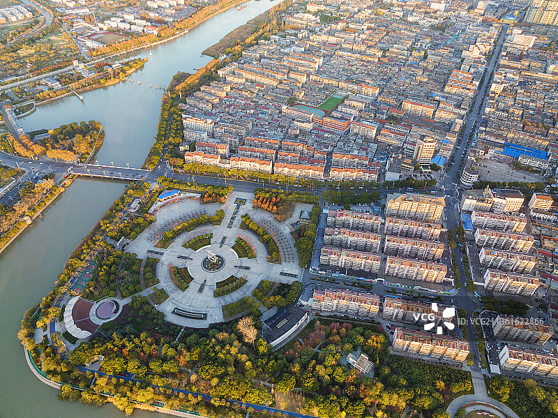 江都区龙川广场图片素材