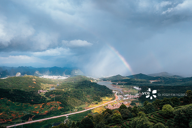 广西风光昭平风光黄姚图片素材