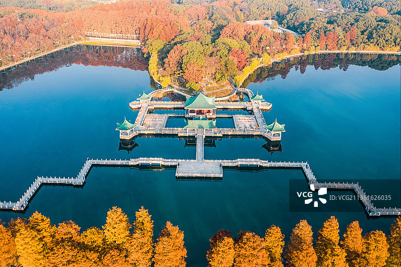 东湖听涛风景区-碧潭观鱼图片素材