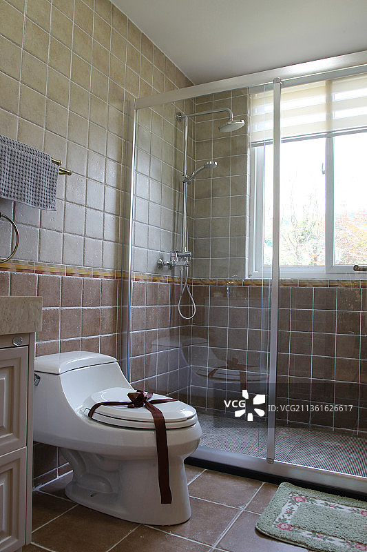 家居装饰的卫生间图片素材