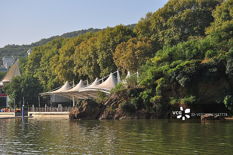 东湖风光凌波门图片素材