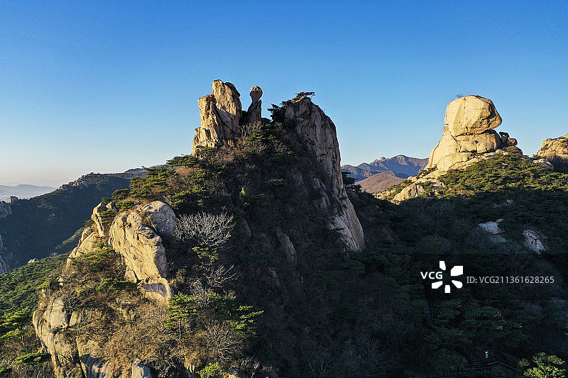 九仙山万寿峰老母阁朝天猴图片素材