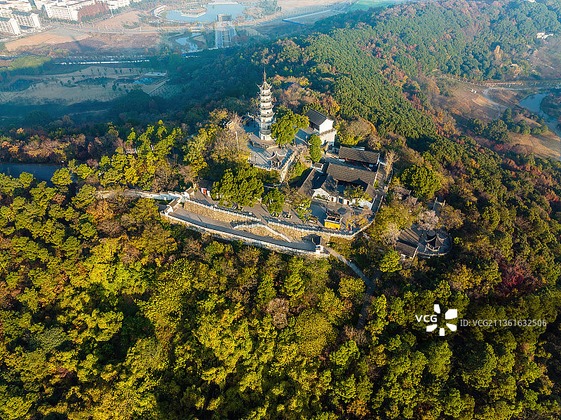 江苏苏州上方山国家森林公园图片素材