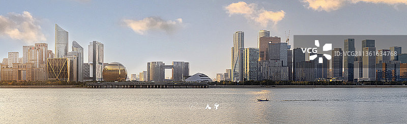 城市风光天际线图片素材