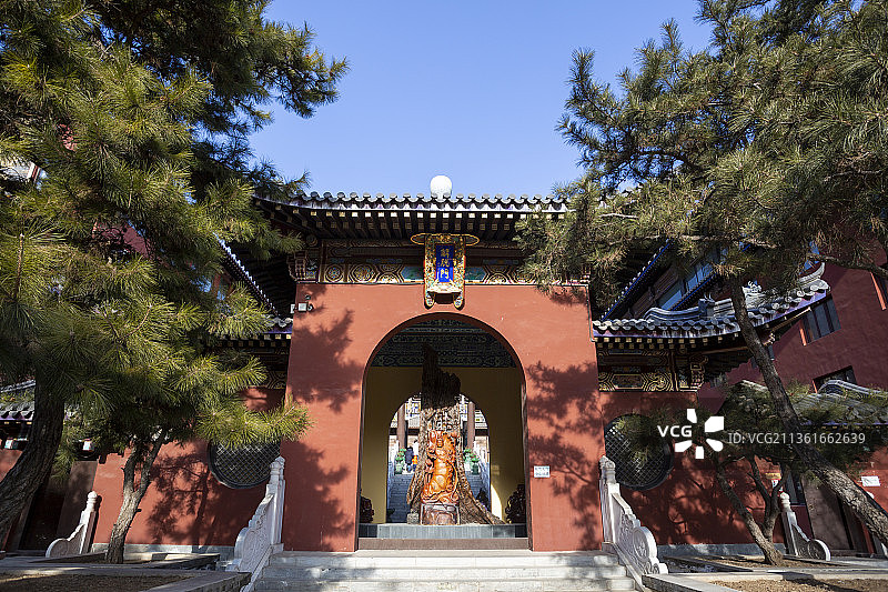 门头沟，白瀑寺图片素材