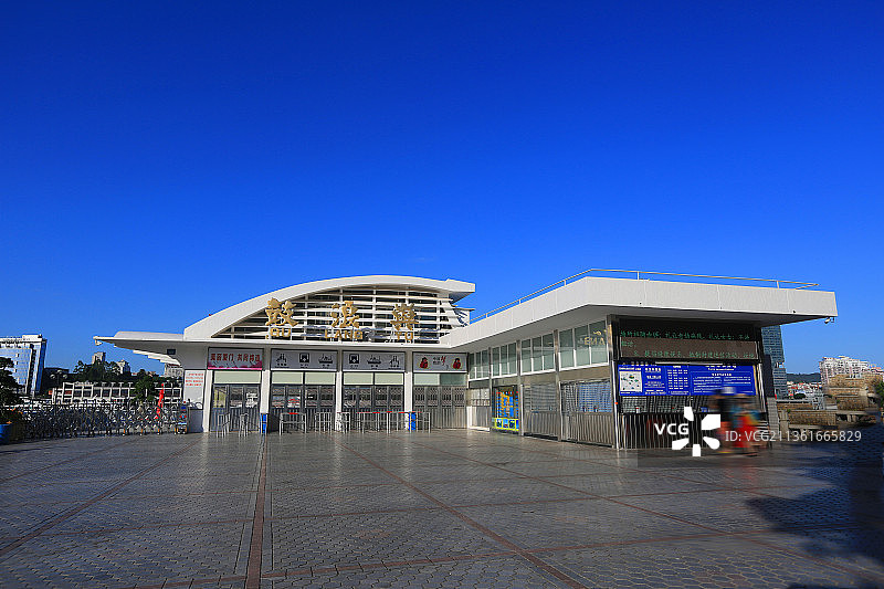 福建厦门鼓浪屿钢琴码头图片素材