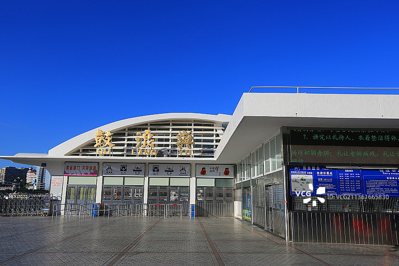 福建厦门鼓浪屿钢琴码头图片素材