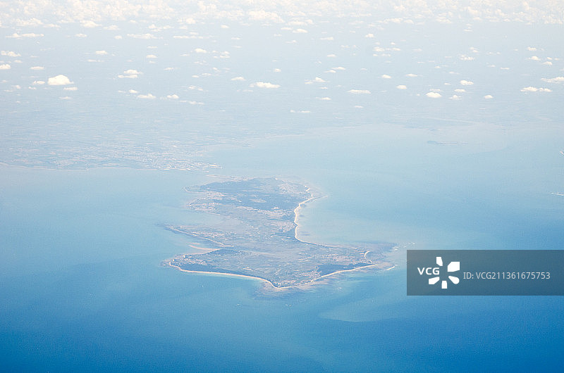 海岛、法国海景航拍图片素材