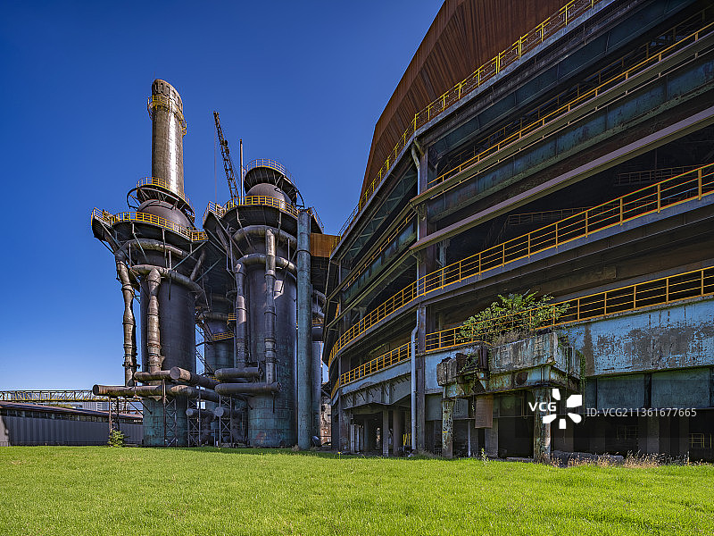 首钢公业遗址公园图片素材