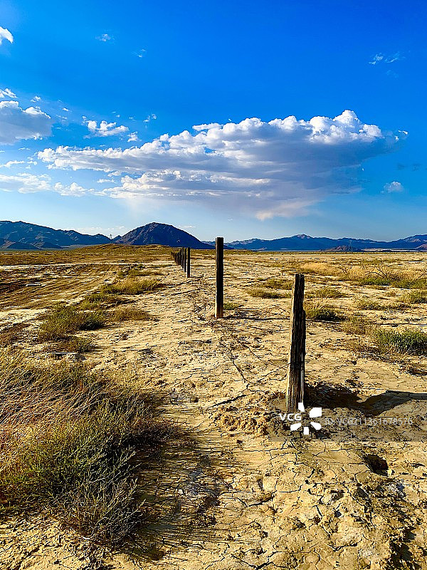 美国加州莫哈韦沙漠风光图片素材