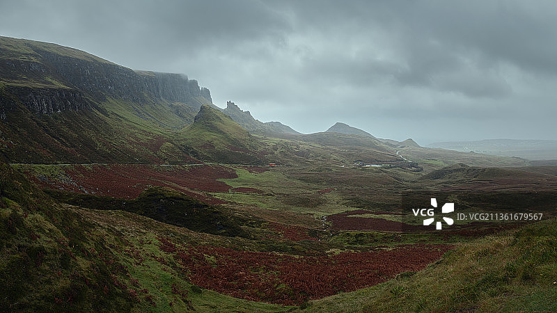 斯凯岛Quiraing的风景图片素材