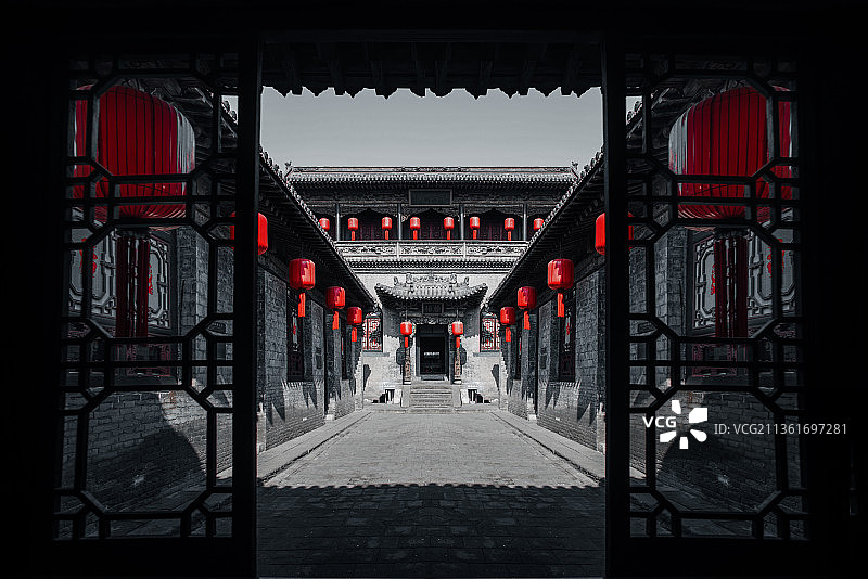 乔家大院图片素材