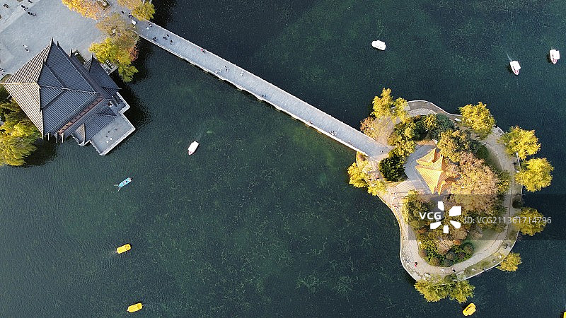 逍遥津一角图片素材