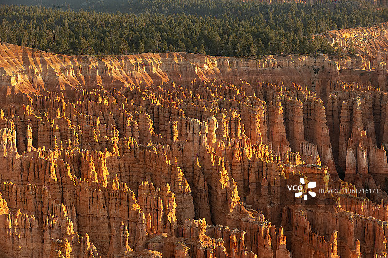 犹他州布莱斯峡谷国家公园全景风光，美国图片素材