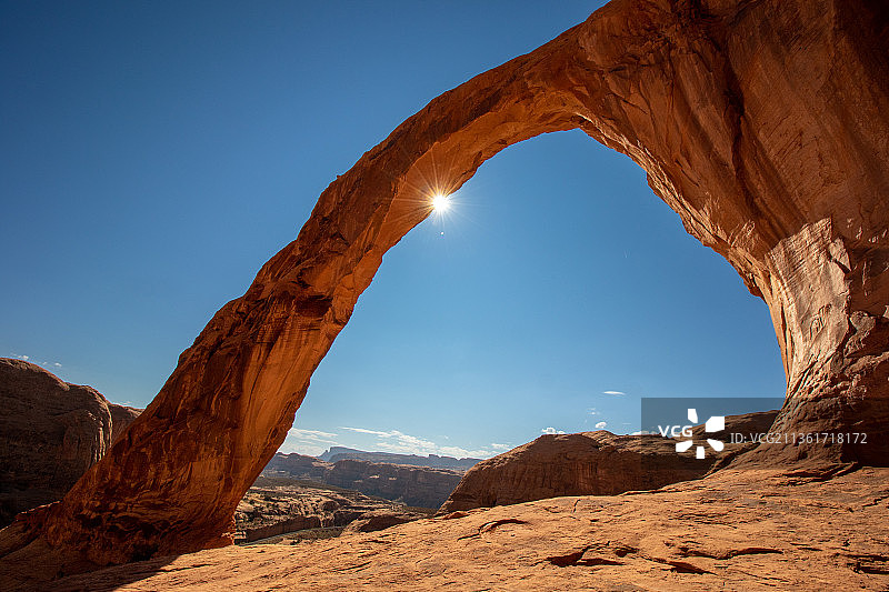 美国科罗娜拱门岩层景观图片素材