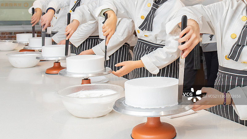 西点烘焙蛋糕制作培训练习图片素材