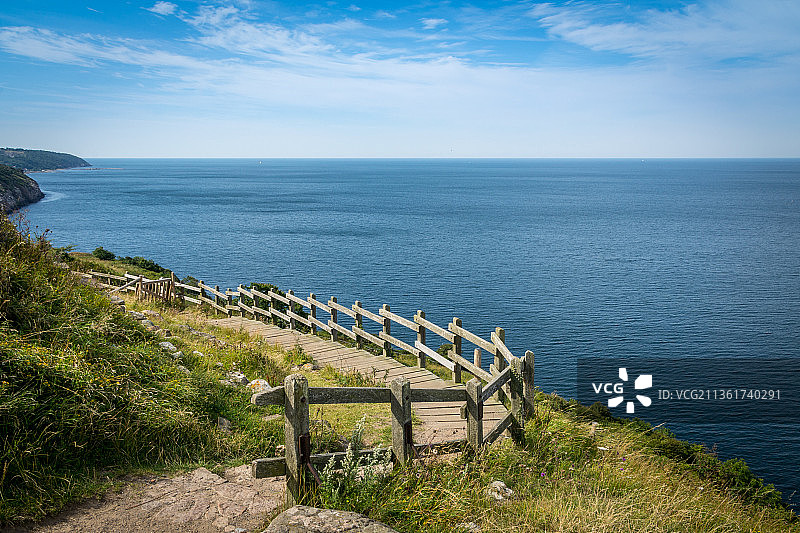 海天一色美景, 丹麦博恩霍尔姆图片素材