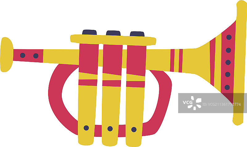 喇叭，一种管乐器，墨西哥风情图片素材