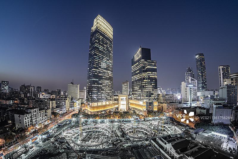 无锡城市地标恒隆广场图片素材