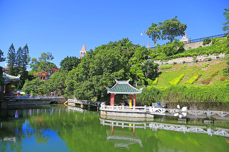 福建厦门菽庄花园风光图片素材
