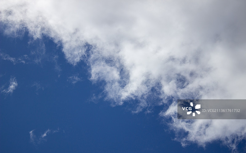 蓝天白云背景美丽风景图片素材