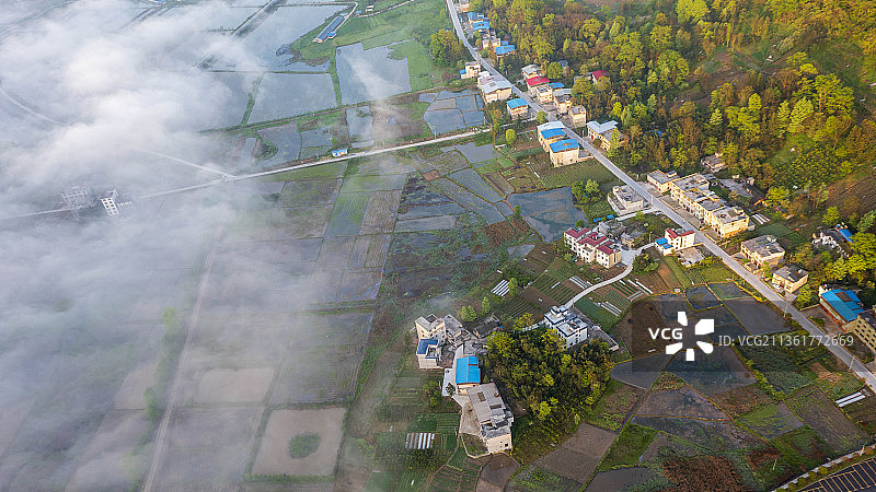 湖北利川市南坪乡新村风光图片素材