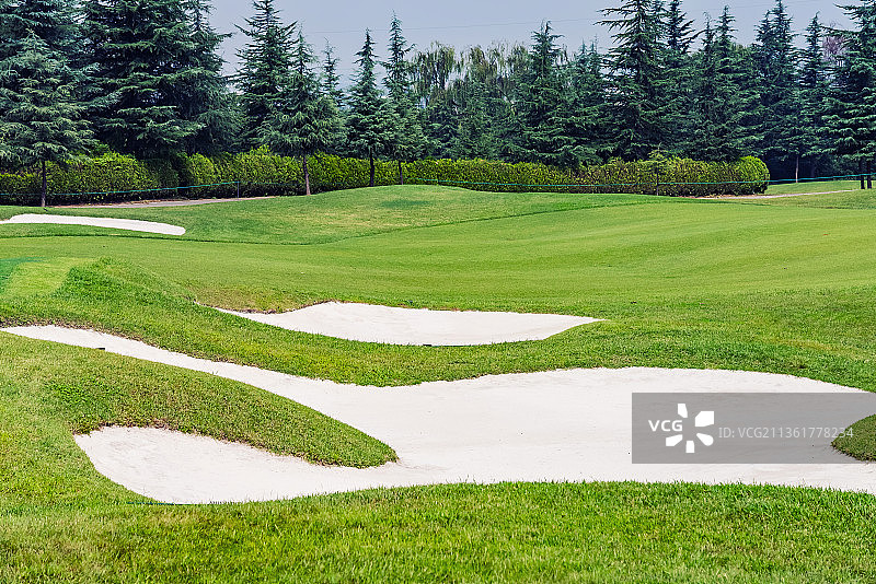 秦岭国际高尔夫球场图片素材