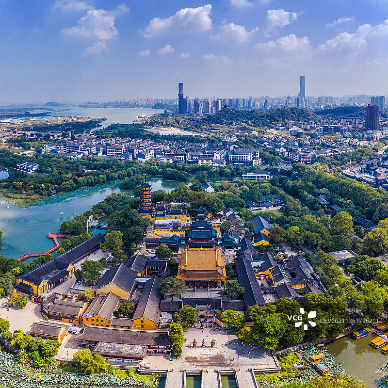 大美镇江金山图片素材