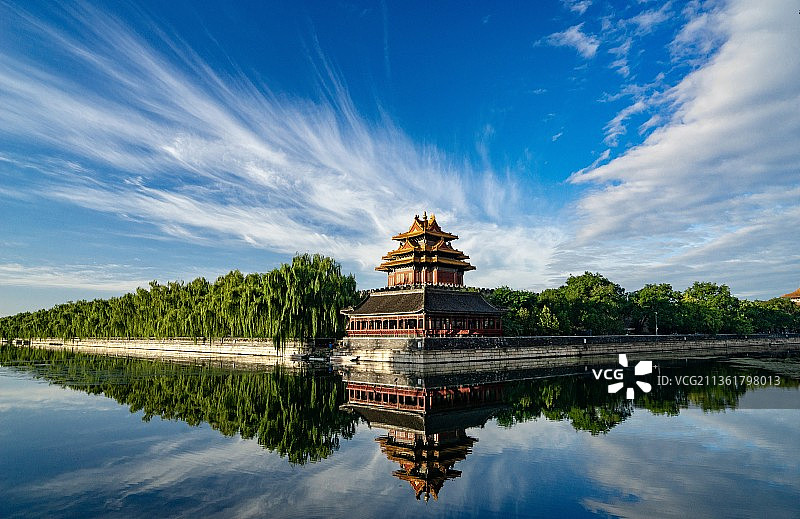 北京明北京城城墙遗迹图片素材