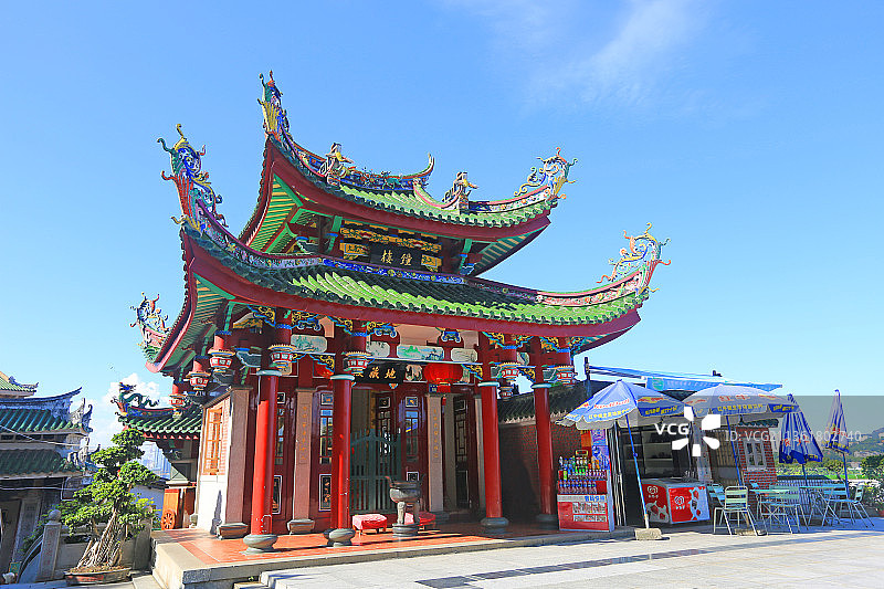 福建厦门鼓浪屿日光岩寺：钟楼图片素材