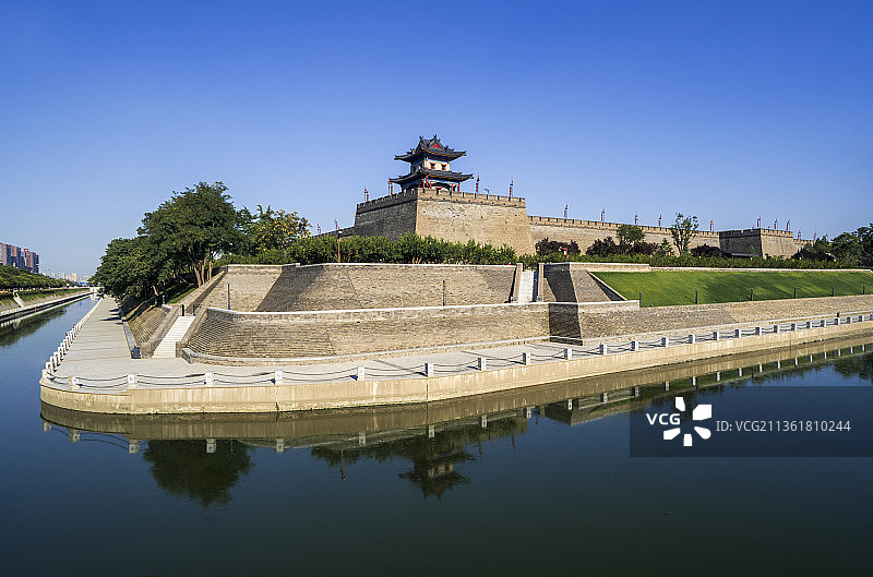 西安角楼图片素材