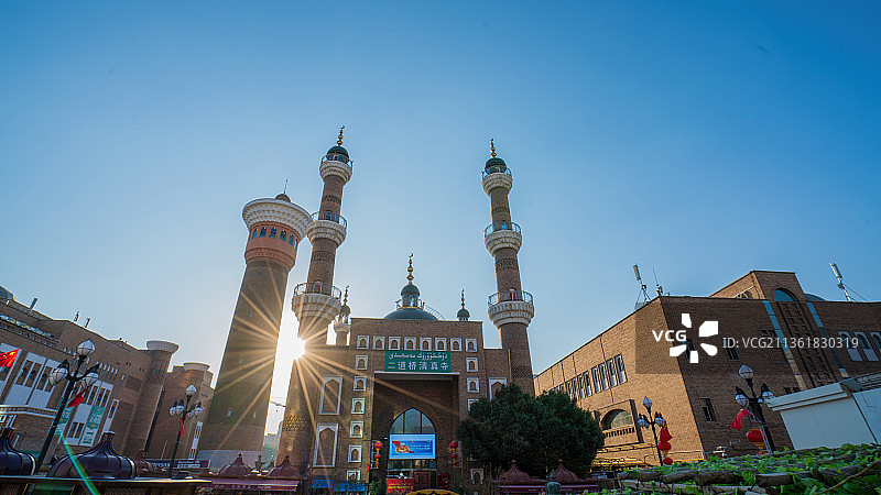 新疆乌鲁木齐大巴扎图片素材