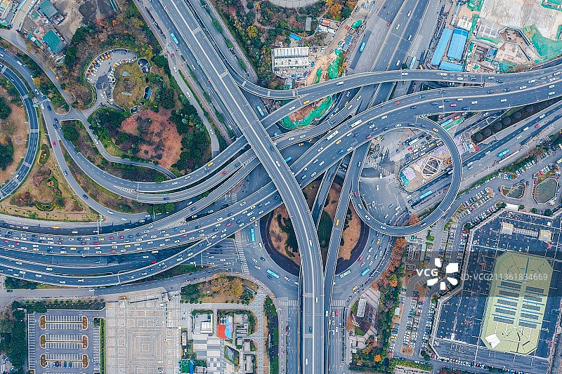 新庄立交桥，江苏南京图片素材