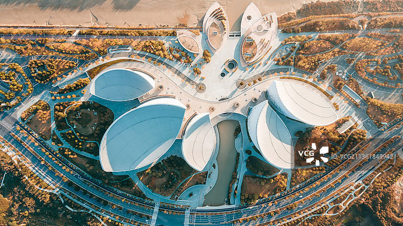 福州海峡文化艺术中心图片素材