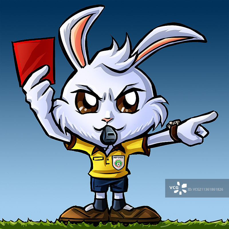 兔子裁判图片素材