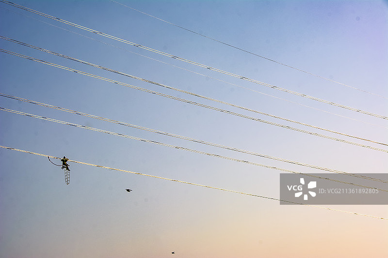 银丝通万里图片素材